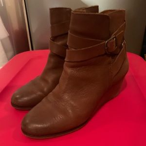 Lucky Brand wedge boots
